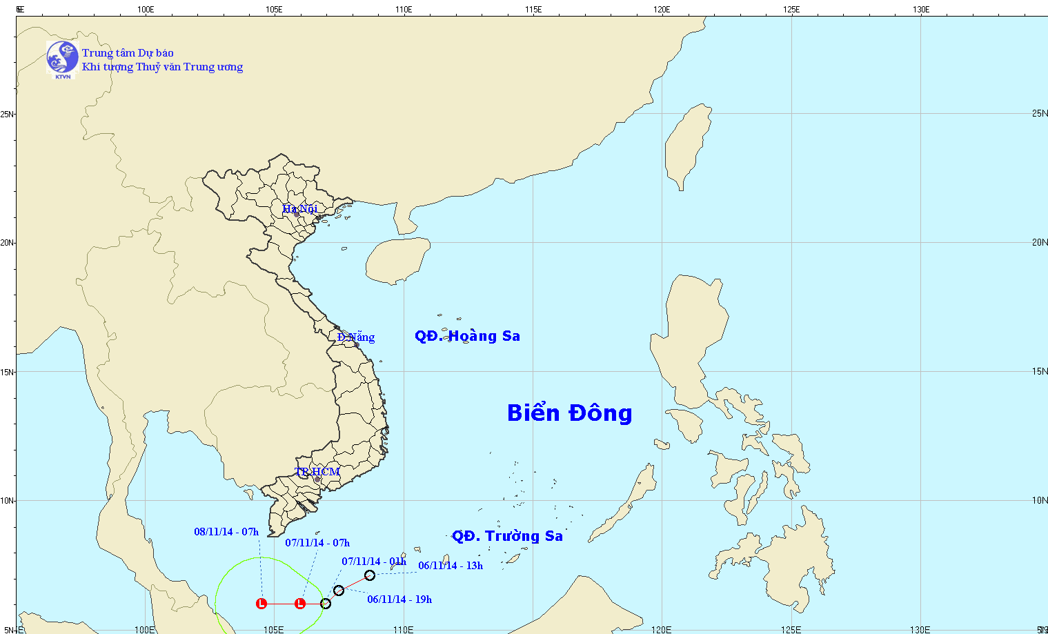 Ninh Thuận đến Kiên Giang cần ứng phó với áp thấp ảnh 1