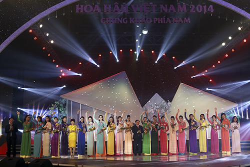 Chung khảo Hoa hậu Việt Nam 2014 khu vực phía Nam ảnh 1