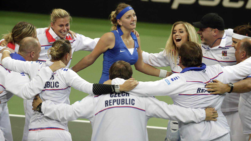 CH Séc vô địch Fed Cup 2014 ảnh 1