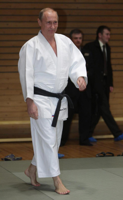 Tổng thống Putin đạt đai đen bát đẳng Karate ảnh 3