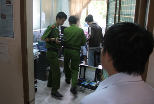 Bắt đối tượng đột nhập trụ sở UBND thành phố Tam Kỳ ảnh 1