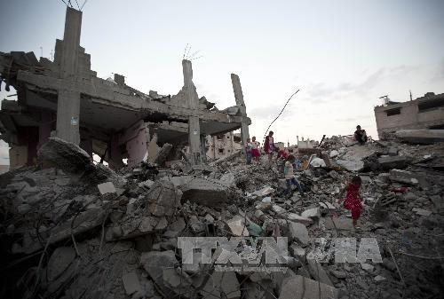 Israel không kích Dải Gaza ảnh 1
