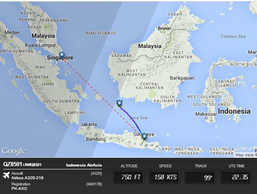 Thảm họa AirAsia: Lại một vụ mất tích bí ẩn kiểu MH370? ảnh 1