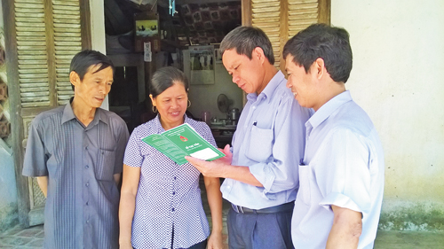 Khi cán bộ tín dụng làm dân vận ảnh 1
