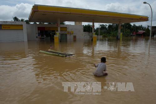 Rơi trực thăng cứu trợ thiên tai ở Malaysia ảnh 1