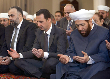 Tổng thống Assad cầu nguyện tưởng nhớ nhà tiên tri Muhammad