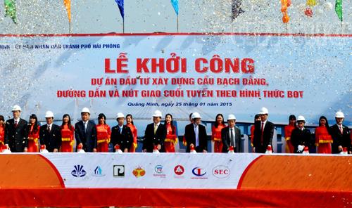 Khởi công cầu Bạch Đằng nối Hạ Long với Hải Phòng, Hà Nội ảnh 1