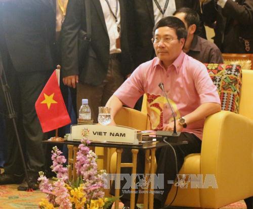 Hội nghị hẹp Bộ trưởng Ngoại giao ASEAN ảnh 1