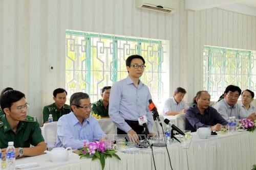 Phó Thủ tướng Vũ Đức Đam thăm cơ sở tiếp nhận người nghiện Nhị Xuân ảnh 1