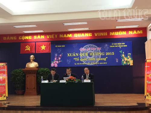 Hơn 1.000 kiều bào tham dự Xuân Quê hương 2015 ảnh 1