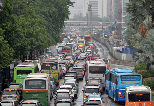 Giao thông Jakarta tồi tệ nhất thế giới ảnh 1