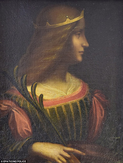 Italy thu hồi tranh bị đánh cắp của Leonardo da Vinci ảnh 1