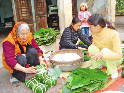 Bánh Chưng ngày Tết ảnh 1