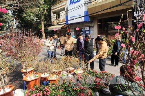 Nhọc nhằn mưu sinh mùa hoa Tết ảnh 1