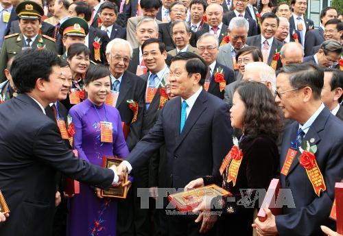 Chủ tịch nước gặp mặt thầy thuốc tiêu biểu toàn quốc ảnh 1