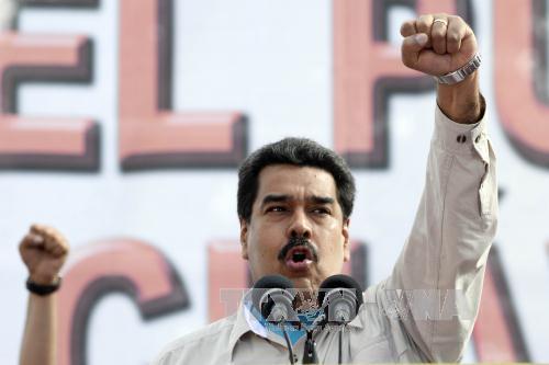 Tuần hành tại Venezuela phản đối Mỹ ảnh 1