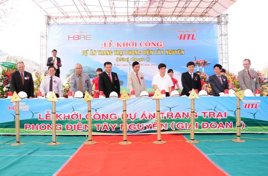 Hợp tác phát triển trang trại điện gió đầu tiên tại Tây Nguyên ảnh 1