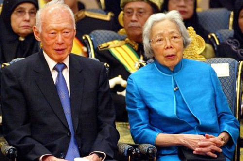 ‘Lời chào cuối cùng’ gửi vợ của ông Lý Quang Diệu ảnh 3