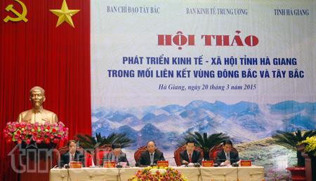 Hà Giang xác định phát triển kinh tế “một trục – hai hướng” ảnh 1