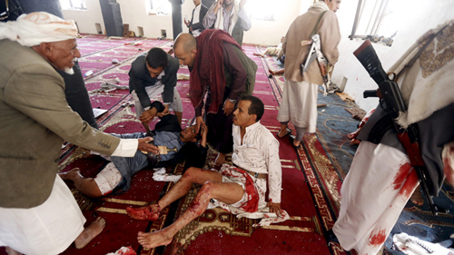 IS đánh bom thánh đường Yemen, 137 người thiệt mạng ảnh 1