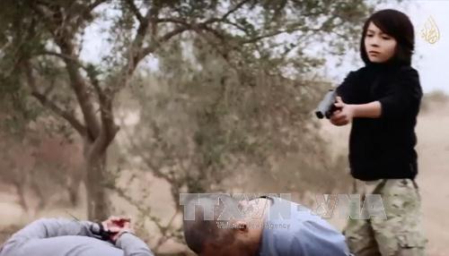 IS tuyển mộ hơn 400 lính trẻ em ở Syria ảnh 1