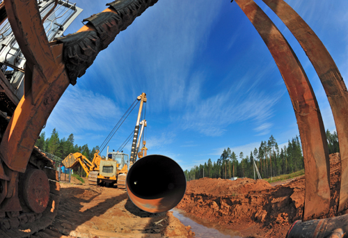 Nga xây dựng tuyến đường ống 'Sức mạnh Siberia'