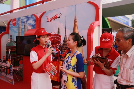 Đến VITM 2015 săn vé bay AirAsia miễn phí ảnh 2