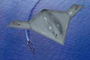  Mỹ lần đầu tiên tiếp liệu trên không cho 'Ma biển' X-47B ảnh 1