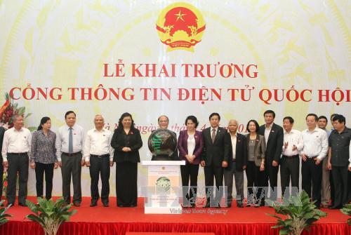 Khai trương Cổng thông tin điện tử Quốc hội ảnh 1