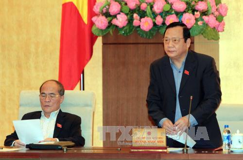 Bế mạc Phiên họp thứ 37 của Ủy ban Thường vụ Quốc hội khóa XIII ảnh 1