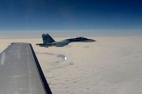 Sukhoi Nga chặn máy bay do thám Mỹ trên biển Baltic ảnh 1