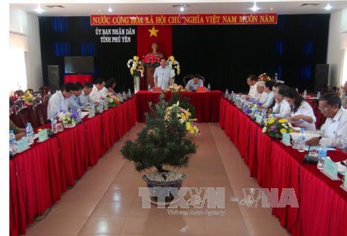Đoàn công tác Ủy ban Dân tộc làm việc tại Phú Yên ảnh 1