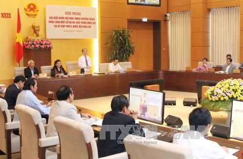 Khai mạc Hội nghị đại biểu Quốc hội chuyên trách