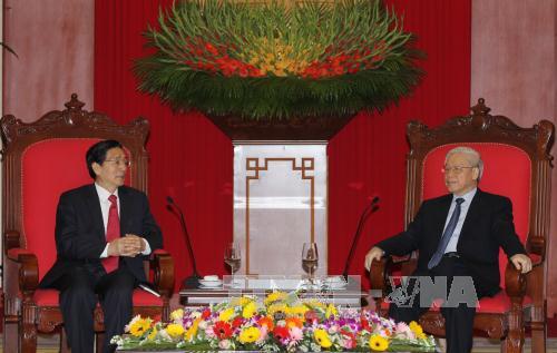 Tổng Bí thư tiếp Đoàn cấp cao Bộ Công an Trung Quốc ảnh 2