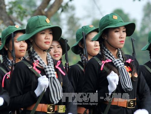 Hợp luyện lực lượng tham gia Lễ diễu binh ngày 30/4 ảnh 12