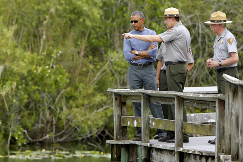 Tổng thống Obama thăm Vườn quốc gia Everglades