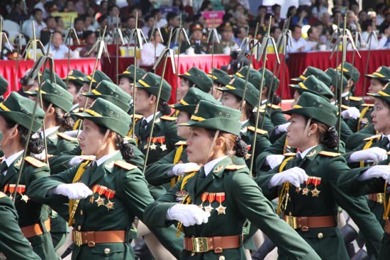 Tổng duyệt diễu binh, diễu hành ngày 30/4 ảnh 13