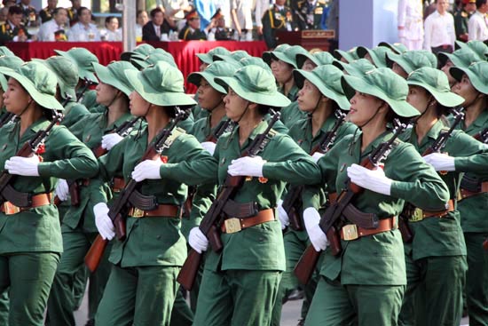 Tổng duyệt diễu binh, diễu hành ngày 30/4 ảnh 15