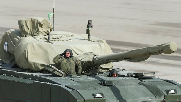 T-14 Armata - 'Sao' trong diễu binh trên Quảng trường Đỏ ảnh 1