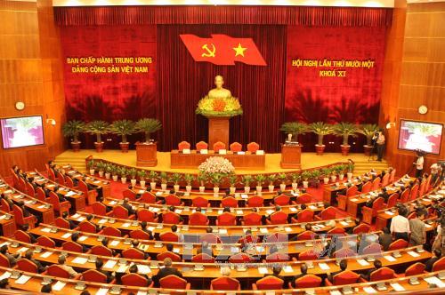 Bế mạc Hội nghị 11 BCH Trung ương Đảng khóa XI ảnh 1