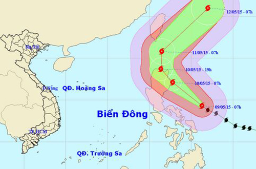 Bão Noul còn tiếp tục mạnh thêm ảnh 1