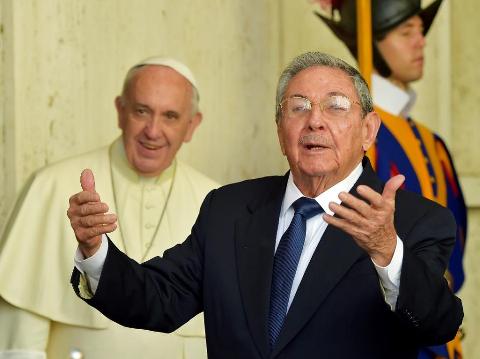 Giáo hoàng Francis tiếp Chủ tịch Cuba ảnh 1
