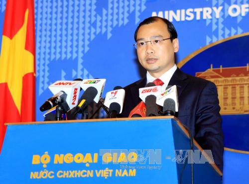 Việt Nam hoan nghênh nỗ lực quốc tế duy trì hòa bình ở Biển Đông ảnh 1