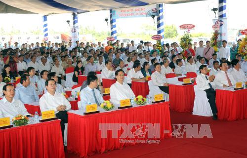 Thủ tướng dự lễ khởi công xây dựng nhà máy nhiệt điện Sông Hậu 1 ảnh 1