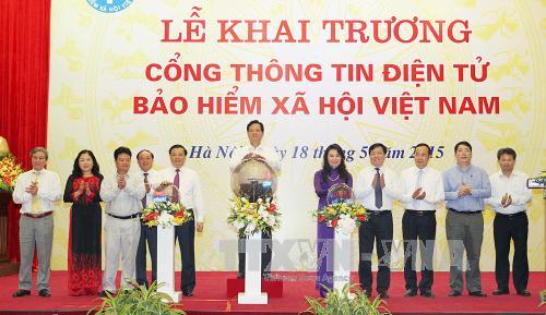 Khai trương Cổng thông tin điện tử Bảo hiểm xã hội Việt Nam ảnh 1