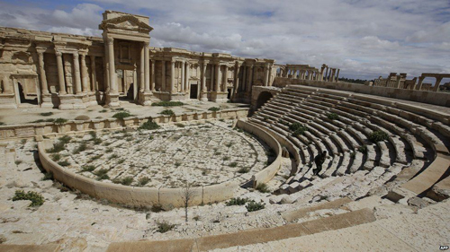 Thành 'Venice cát' của Syria thất thủ trước IS ảnh 3