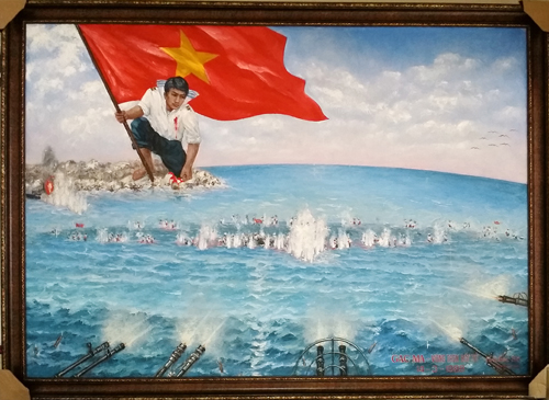 Bán đấu giá bức tranh 'Gạc Ma - Vòng tròn bất tử' ảnh 1