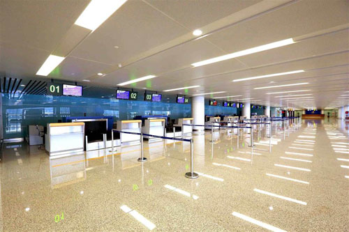 Cận cảnh nhà ga sân bay hiện đại nhất Triều Tiên ảnh 2