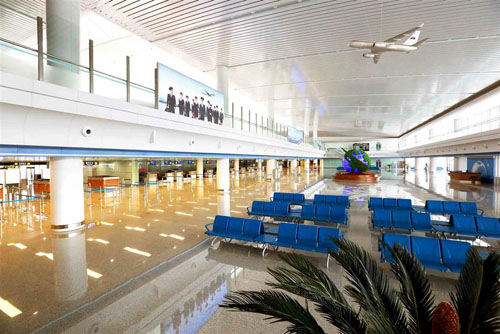 Cận cảnh nhà ga sân bay hiện đại nhất Triều Tiên ảnh 7