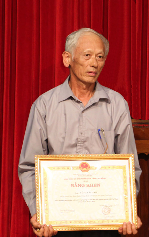 Ông Bế Xuân Ranh làm theo lời Bác ảnh 1